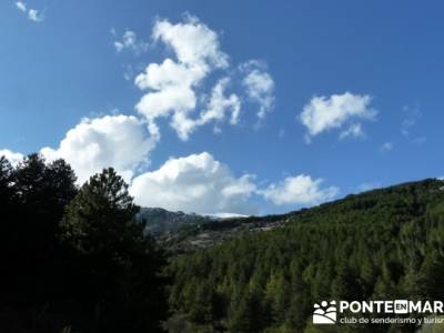 Nacimiento del Río Manzanares (Descenso del Río Manzanares); senderismo san sebastian